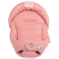 قنداق سوئیسی طرح مرغابی موسلین رنگ گلبهی Isiz