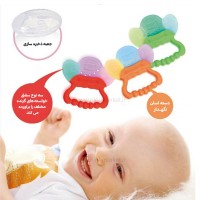 دندانگیر و ماساژر لثه با قاب رنگ قرمز بیبی سیل Babisil