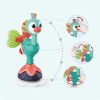 جغجغه صندلی غذا طرح شترمرغ چسبان هولی تویز Hola toys