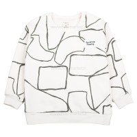 بلوز شلوار پسرانه طرح سان‌شاین رنگ کرم و سبز رابو Raboo