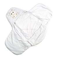 قنداق فرنگی توپ توپی بیبی فور لایف Baby4life طرح زرافه رنگ سفید