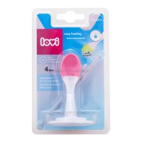 سر قاشق سرلاک خوری رنگ صورتی لاوی Lovi