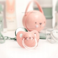 پستانک آناتوميک طرح موش 18-6 ماه رنگ صورتی سواوینکس Suavinex