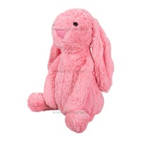 عروسک خرگوش جلی کت 50 سانت رنگ صورتی