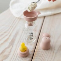 شیشه شیر پیرکس 110 میل رنگ کالباسی فاقد جعبه بیبز Bibs