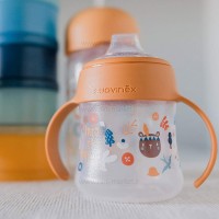 لیوان دسته دار 150 میل زرد ساوینکس Suavinex