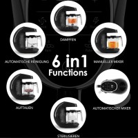 غذاساز 6 کاره رنگ مشکی تویست شیک Twistshake