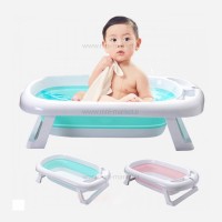 وان حمام آکاردئونی یا تاشو رنگ سبزآبی رووکو Rovco