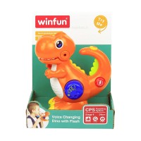 دایناسور چشمک زن تغییر صدا کد 002400 وین فان Winfun