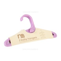 چوب لباسی 3 عددی رنگ یاسی مادرکر Mothercare
