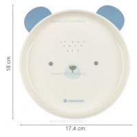 ظرف غذای ملامین 5 تیکه طرح خرس رنگ آبی کیکابو Kikkaboo