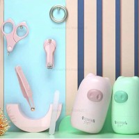 ست مانیکور طرح خوک رنگ صورتی بیبی سیل Babisil