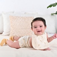 شورت پادار طرح مرلين رنگ نباتي نيلي Nili