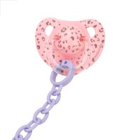 بند پستانک لوکس رنگ طلایی بنفش سواوینکس Suavinex