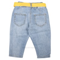 شلوار جین مام استایل رنگ آبی روشن دینگ کالا Dinagkala