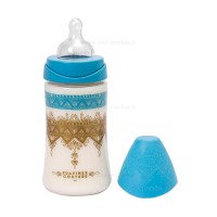 شیشه شیر 270 میل لوکس رنگ آبی سواوینکس Suavinex