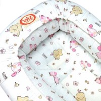 تشک شیبدار گارددار طرح حیوانات رنگ صورتی ایسیز Isiz