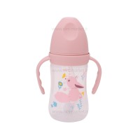 شیشه شیر دسته دار 240 میل طرح روباه رووکو Rovco