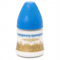 شیشه شیر 150 میل لوکس رنگ سرمه ای سواوینکس Suavinex