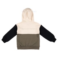 هودي اسپرت طرح جلو جيب رنگ سبز رابو Raboo