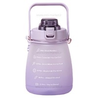 بطری آب 1400 ميل رنگ بنفش خارجی