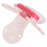 پستانک لوکس 18+ ماه طرح لوزی رنگ قرمز سواوینکس Suavinex