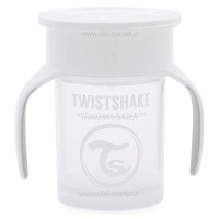 ليوان 360 درجه رنگ سفید تویست شیک Twistshake