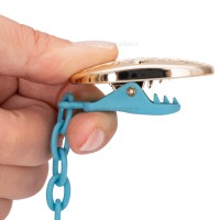 بند پستانک لوکس رنگ طلایی بنفش سواوینکس Suavinex