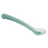 قاشق سیلیکونی رنگ سبز +4 ماه سواوینکس Suvainex