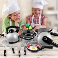 اسباب بازی ظروف آشپز خانه کد 1-353 نقره ای Wei Yuan Toys