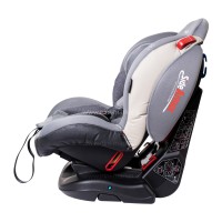 صندلی ماشین تاج دار بی بی فورلایف baby4life رنگ طوسی روشن