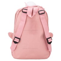 کوله پشتی بچه گانه طرح خرگوش رنگ کالباسی برند خارجی