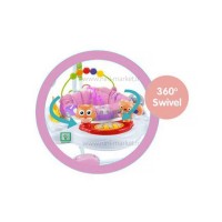 جامپر موزیکال نوزاد طرح جغد و سنجاب رنگ صورتی