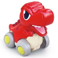 دایناسور قدرتی رنگ قرمز Huile toys