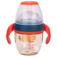 شیرخوری دسته دار 180 میل رنگ سرمه ای قرمز رووکو Rovco