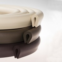 محافظ لبه بزرگ شیشه جامبو رنگ نسکافه ای نینو Ninno