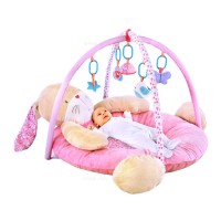 تشک بازی خرگوش صورتی بیبی فور لایف Baby4Life