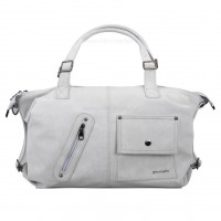 ساک لوازم مدل کيوت کبريتی رنگ طوسی Qz