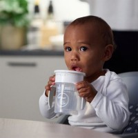 ليوان 360 درجه رنگ سفید تویست شیک Twistshake