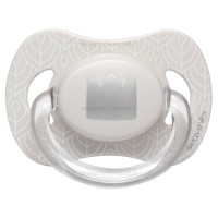 پستانک تکی طرح تاج رنگ کرم سايز 18-6 ماه سواوینکس Suavinex(دارای جعبه)