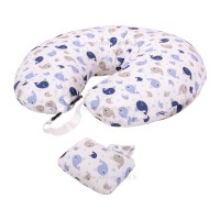 بالش شیردهی نوزاد طرح نهنگ رنگ آبی ایس ایز Isiz