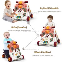 واکر موتور سه کاره رنگ صورتی برند JIN SHANG IU