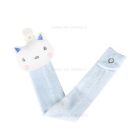 بند پستانک عروسکی رنگ آبی کارامل caramell