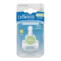 سرشیشه باریک +9 ماه سایز Y-CUT دکتر براونز  Dr.browns