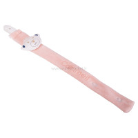 بند پستانک عروسکی رنگ گلبهی کارامل caramell