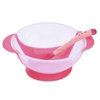 کاسه درب دار چسبان رنگ قرمز چیکو Chicco