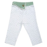 شلوار طرح يونيکورن تمام چاپ رنگ سفيد نيلي Nili