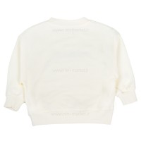 بلوز جودون اسپرت طرح لاتین رنگ شیری