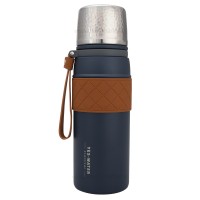 فلاسک آب رنگ سرمه ای 700 میل yes-water