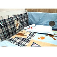 ست روتختی 8 تکه - تکه دوزی طرح زرافه بیبی فور لایف Baby4life